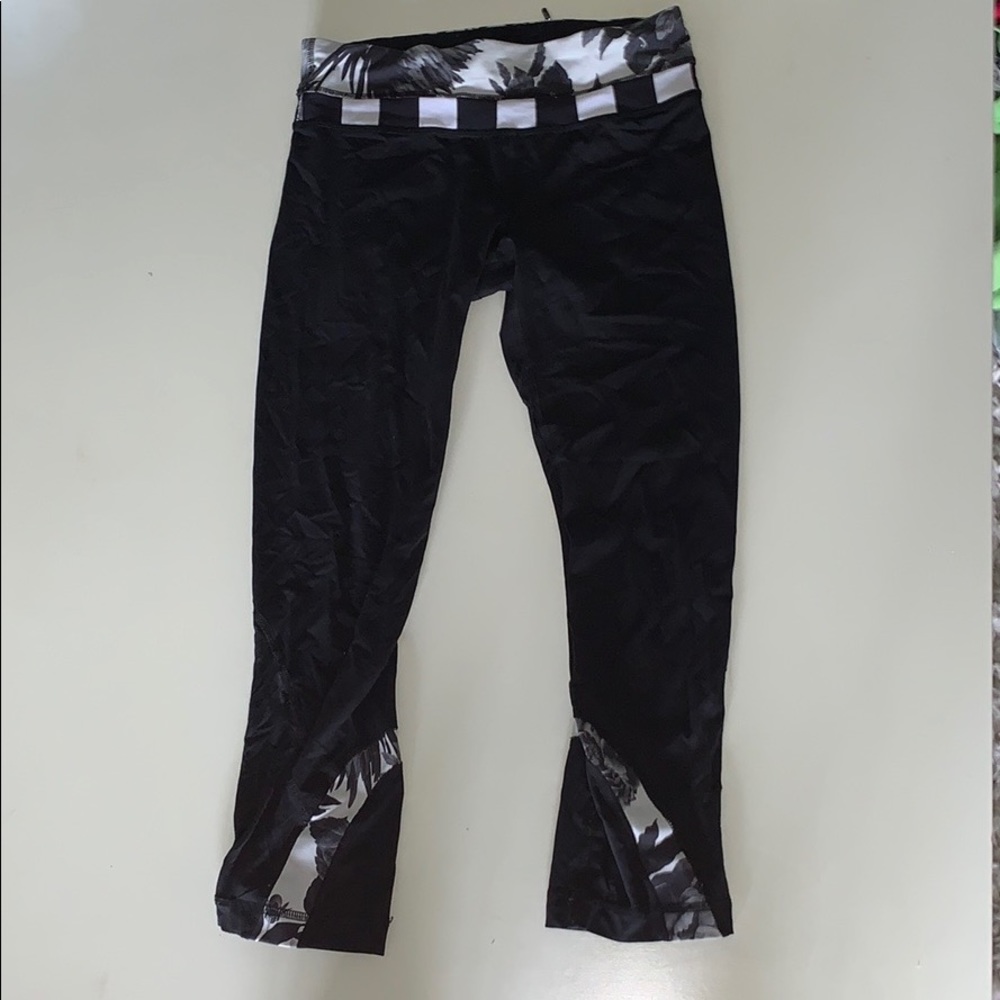 Lululemon Leggings Black Capri